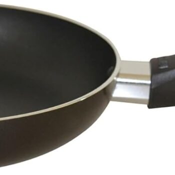 8in  Aluminum Nonstick Fry Pan with Cool Touch Handle, Black