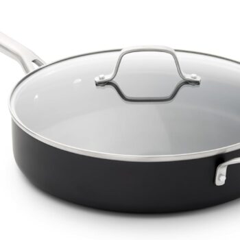 Hard-Anodized Nonstick 5-Qt. Sauté Pan with Lid